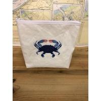 Trousse crabe brodé