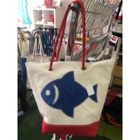 Shopping bag blauwe vis Dacron