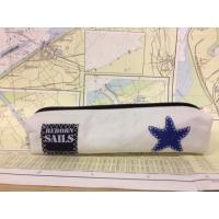 trousse étoile de mer bleu