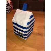 Deurstopper strandkabine blauw