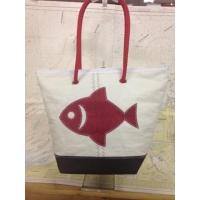 Shopping bag poisson rouge