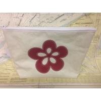 Trousse fleur rouge (grand)