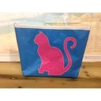 Trousse grand chat (bleu)