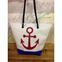 Shopping bag ancre rouge